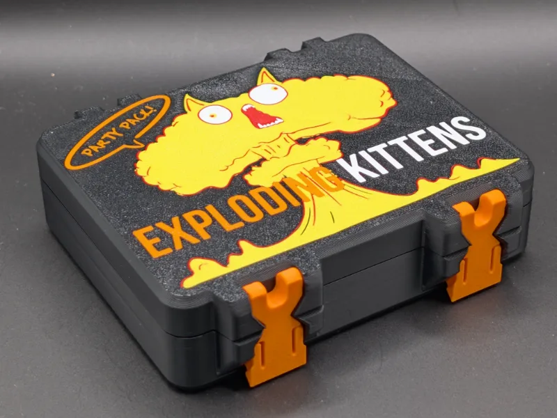 Exploding Kittens Party Pack Card Box - SnapLock