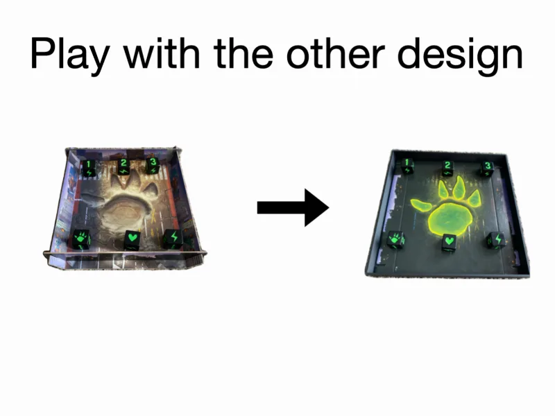 King of Tokyo dice tray holder