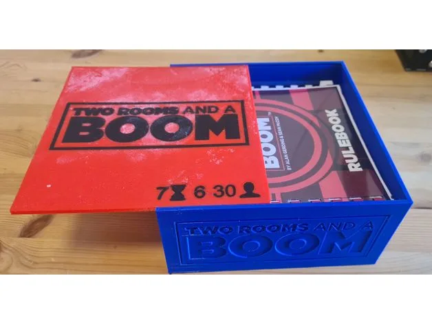 Two Rooms and a Boom - Game Box
