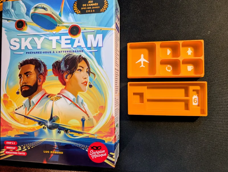 Sky Team - Expansion tray with icons