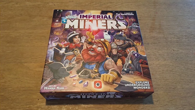 Insert / Organizer for Imperial Miners Board Game - Incl. Aztecs vs Weirdlings expansion