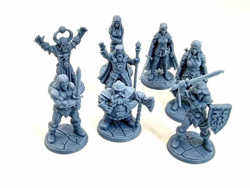 Classic HeroQuest Heroes & Characters Set 25mm 