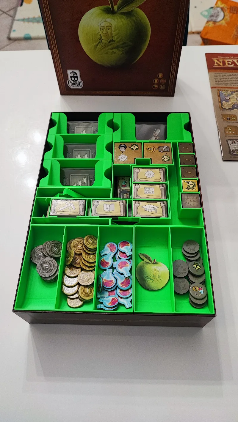 Newton & Great Discoveries - Insert / Organizer Sleeved Cards + Expansions