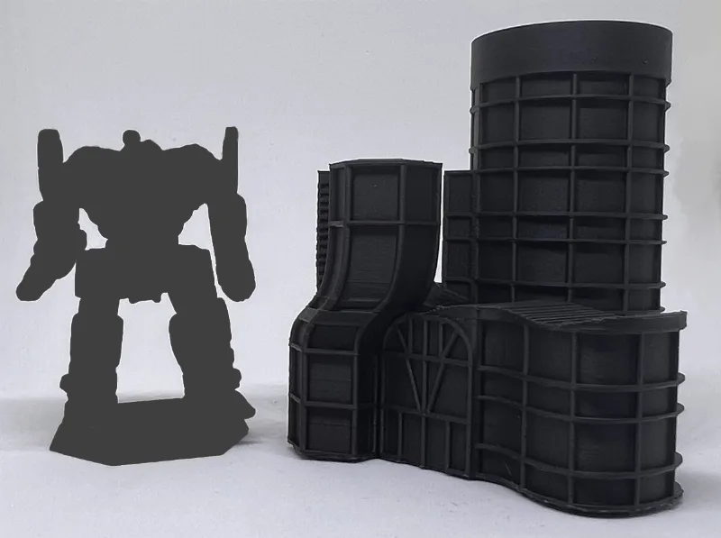 6mm scale Commercial Building - Gallery d'Art - BattleTech Compatible