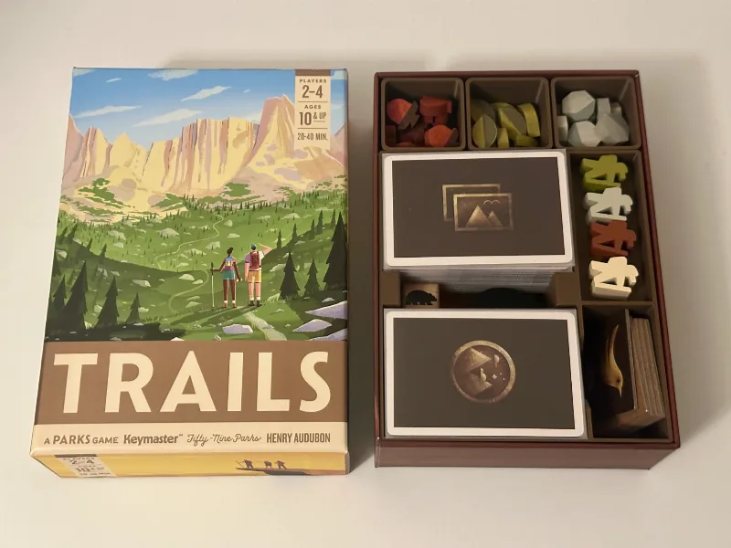TRAILS Boardgame Insert
