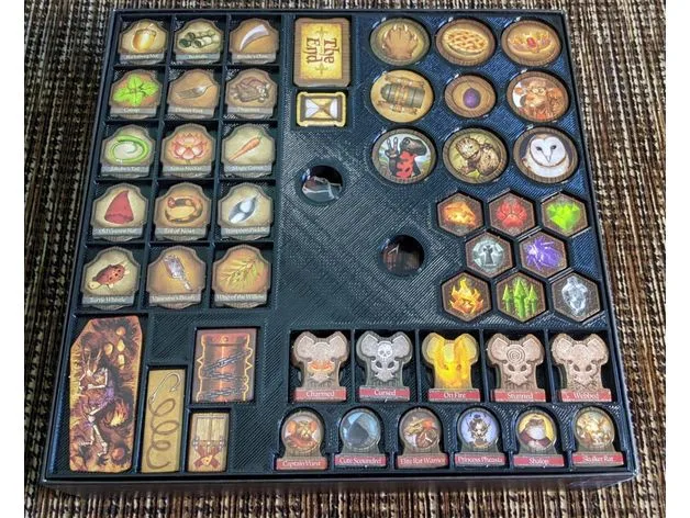 Mice and Mystics Organizer - Base Game and Expansions.