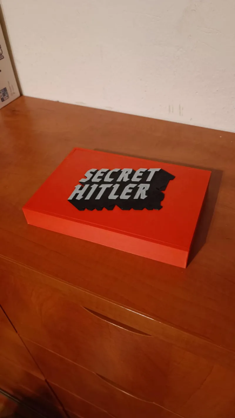 Box for a custom made Secret Hitler