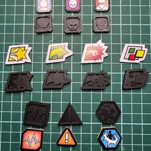 Marvel United STL Tokens