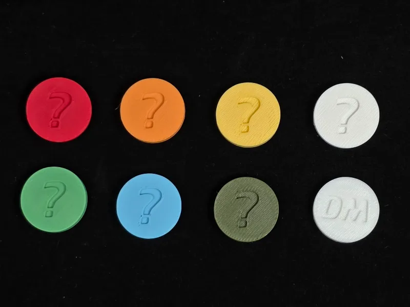 Space Empires 4X Unexplored Space Tokens