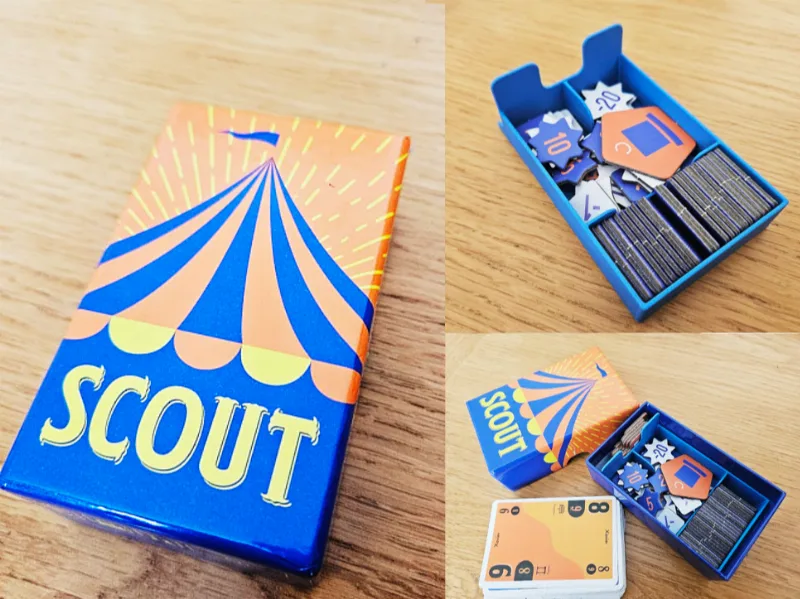 Scout board game - box organiser