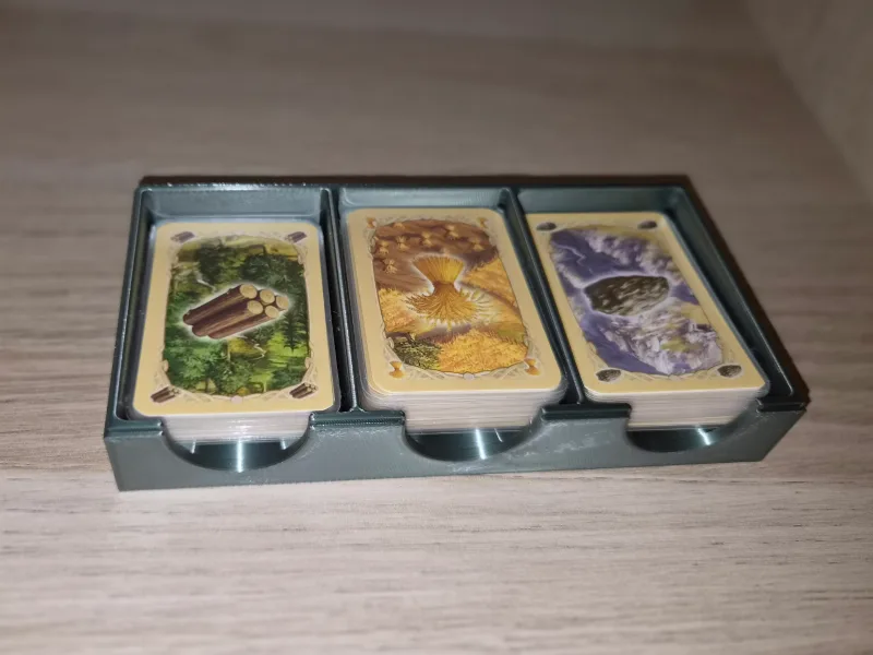 Catan Karten Box ideal für laminierte Karten