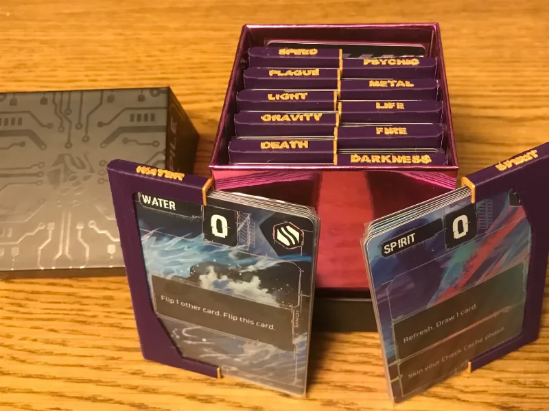 Compile Main 1 Organizer Sleeved Cards Labels