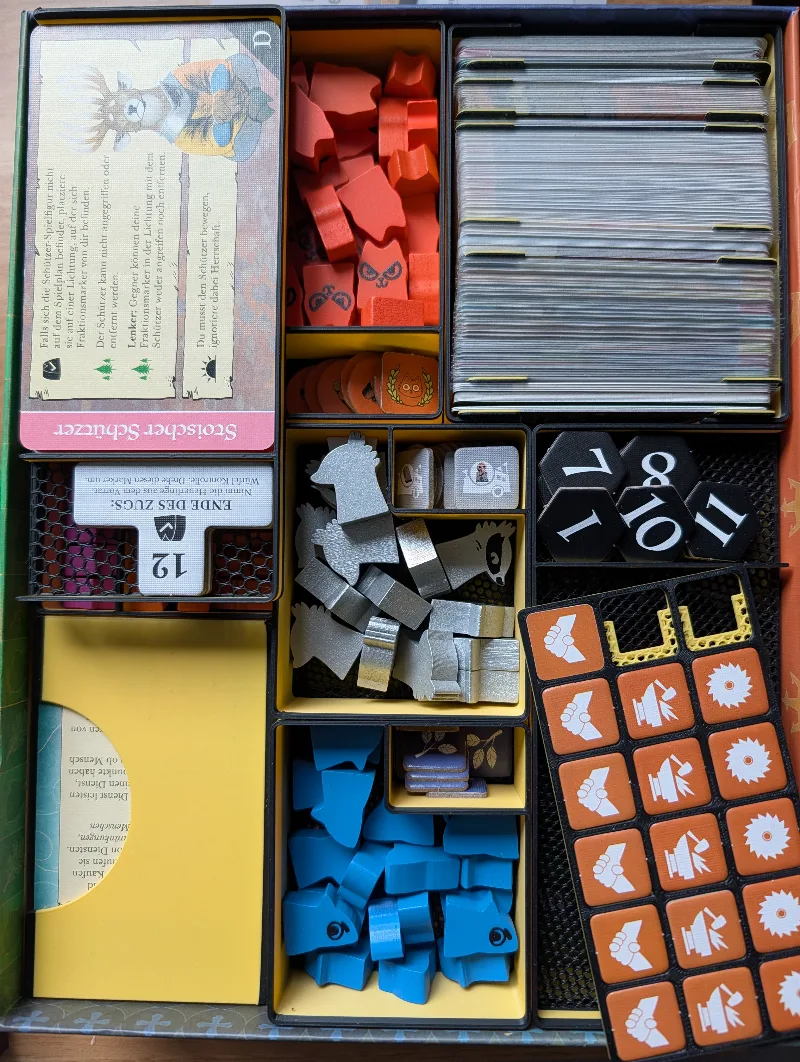 Board Game Insert: Root + Expansions - small remix