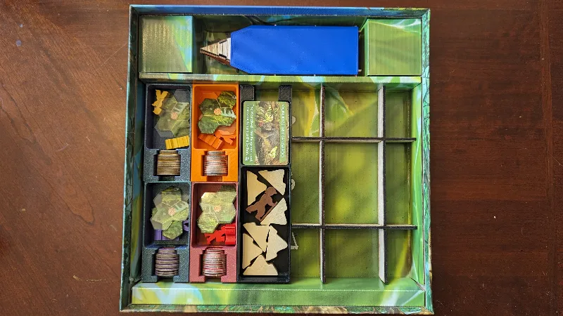 The Search for Lost Species Board Game Insert Organizer
