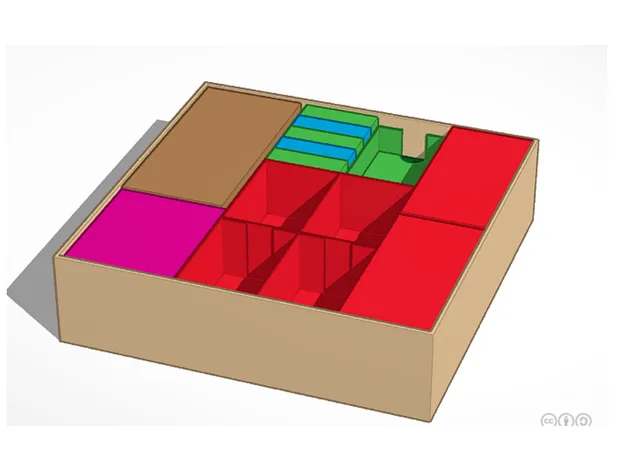 Wingspan board game insert