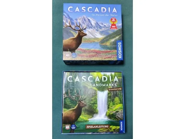 Cascadia & Landmarks Expansion Insert (Sleeved Cards)