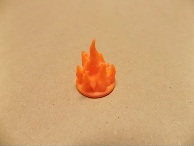 Fire Game Piece