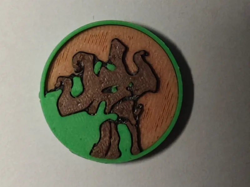 Spirit Island Keeper Of the Forbiddens Wilds Token