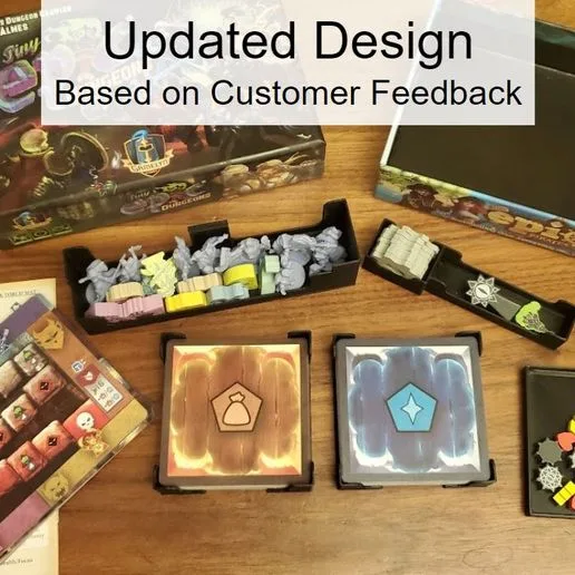 Tiny Epic Dungeons Organizer Inserts