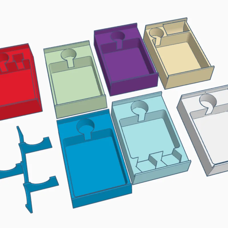 Tuckbox inserts for Shackleton Base corporations