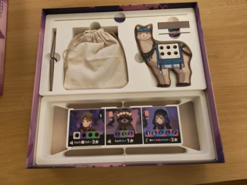 12 Rivers boardgame insert