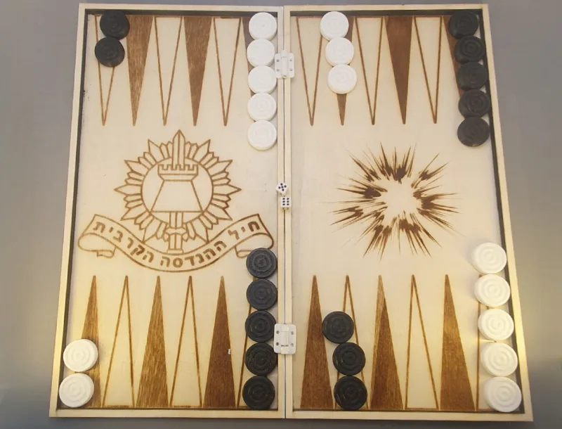 Backgammon - Laser Cut
