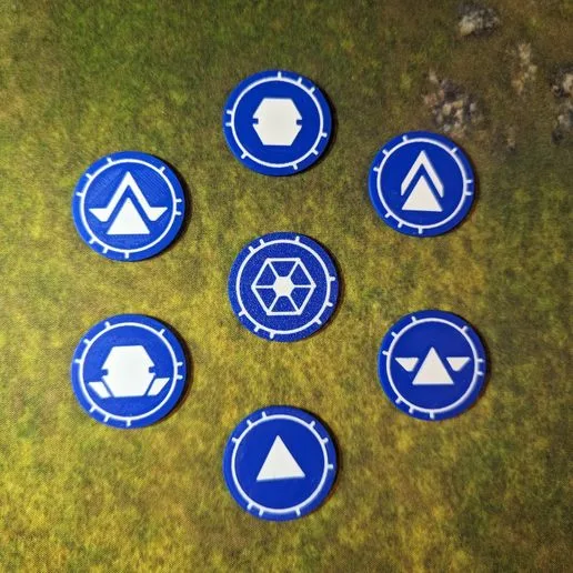 Star Wars Legion: Separatist Order Tokens STL