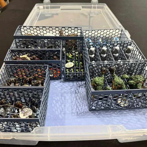 Miniature Storage Trays for Shadows of Brimstone - Western/OG