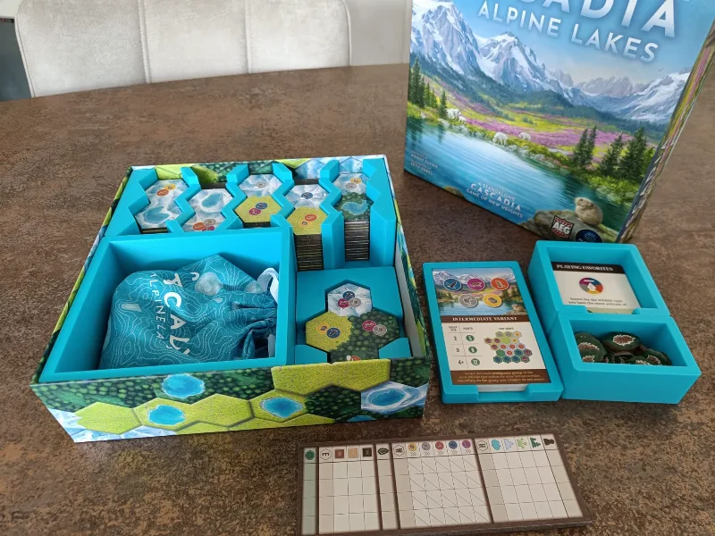 Cascadia Alpine Lakes Box Inserts