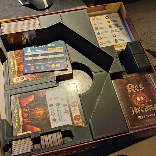 Res Arcana Insert - sleeved - full Extension
