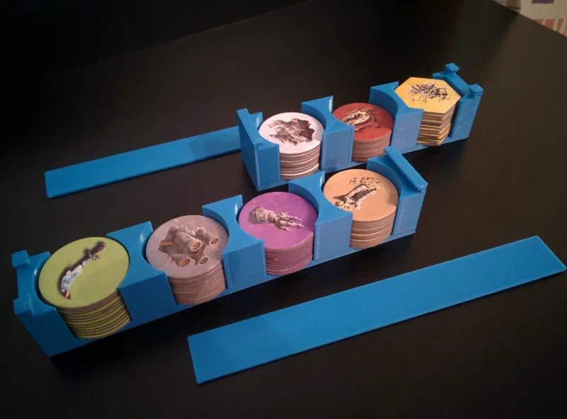 Mage Knight token trays
