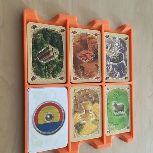 Catan Resource Card Holder