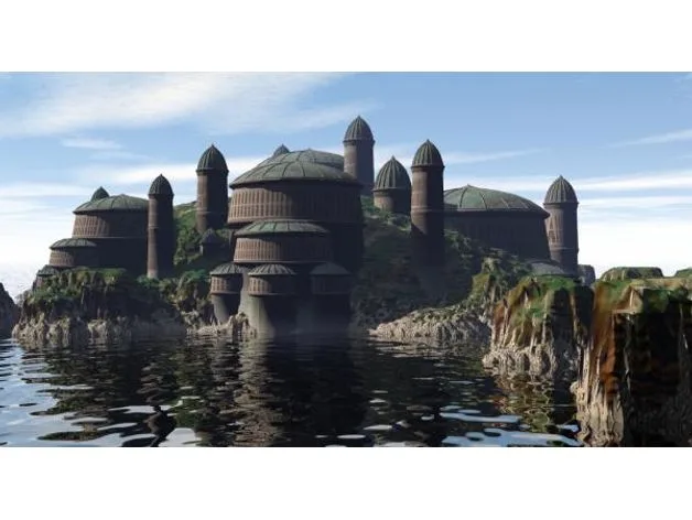 Nubain Buildings - Naboo (x-wing)