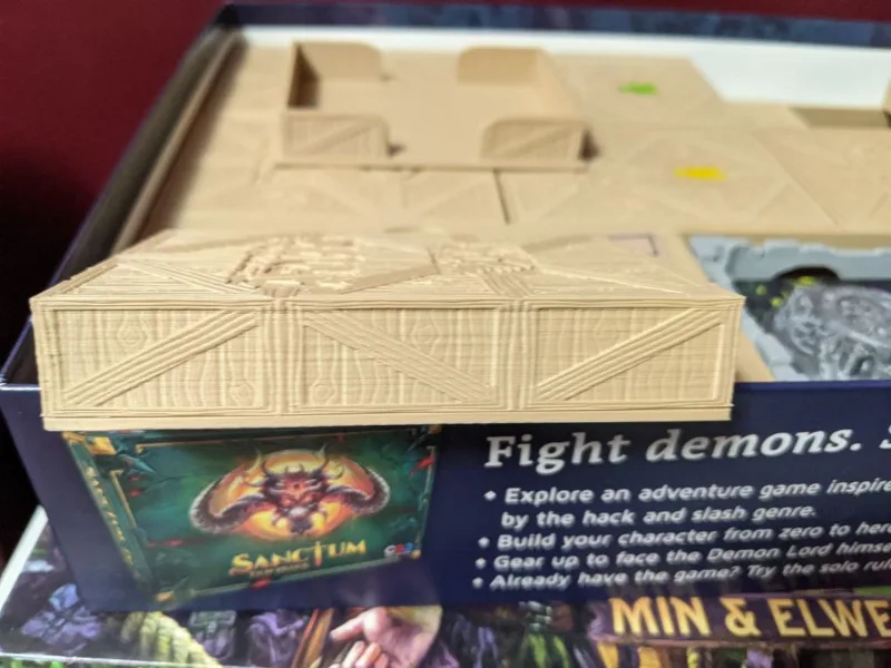 Lost Ruins of Arnak Deluxe Insert - Fear Card Holder Remix for Remixed Lid