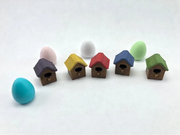Wingspan board game bird house action selection marker