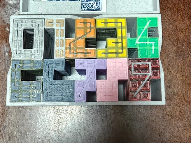 nmbr 9 stacking number game and box