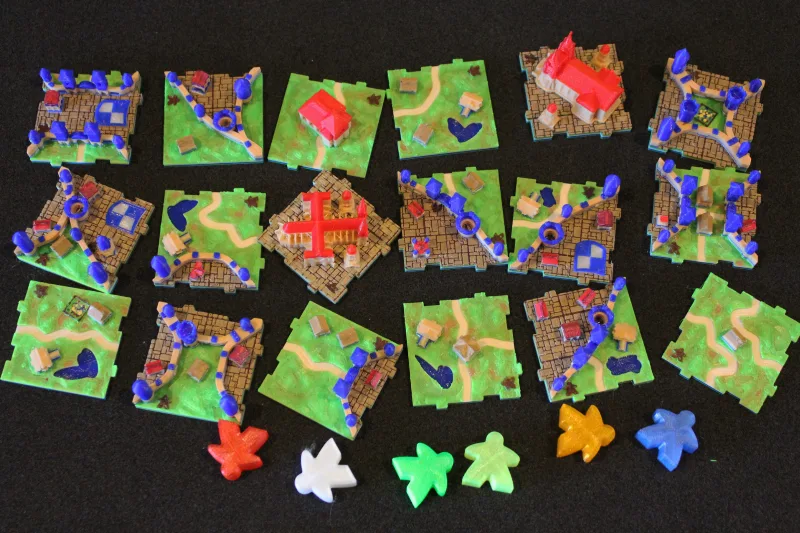 Rifraf Carcassonne Expansion 1 Inns & Cathedrals