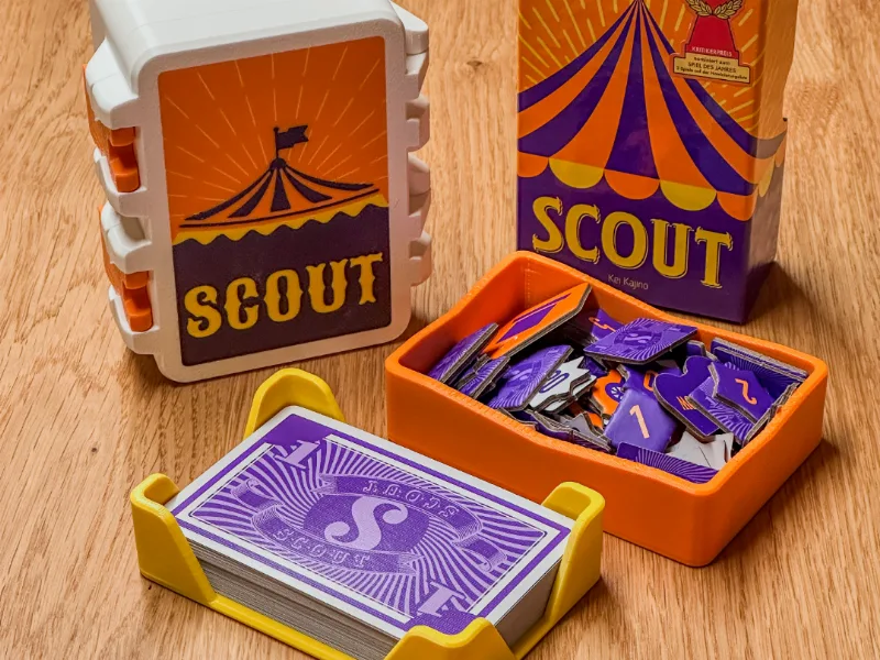 Oink Games SCOUT Card Game - SnapLock Box