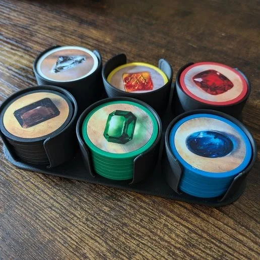 Token Holder For The Game Splendor