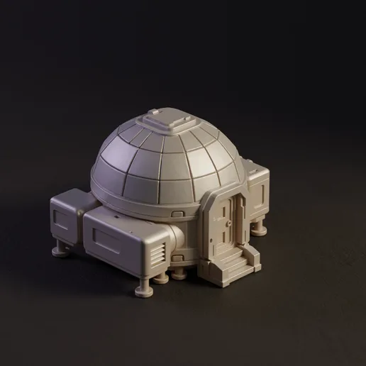 Dome Habitat – Scientific Outpost for Terraforming Mars