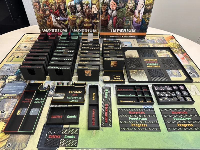 Imperium: Classics, Legends and Horizons 'All in one' Insert - Multicolor and Sleeved - Print Files