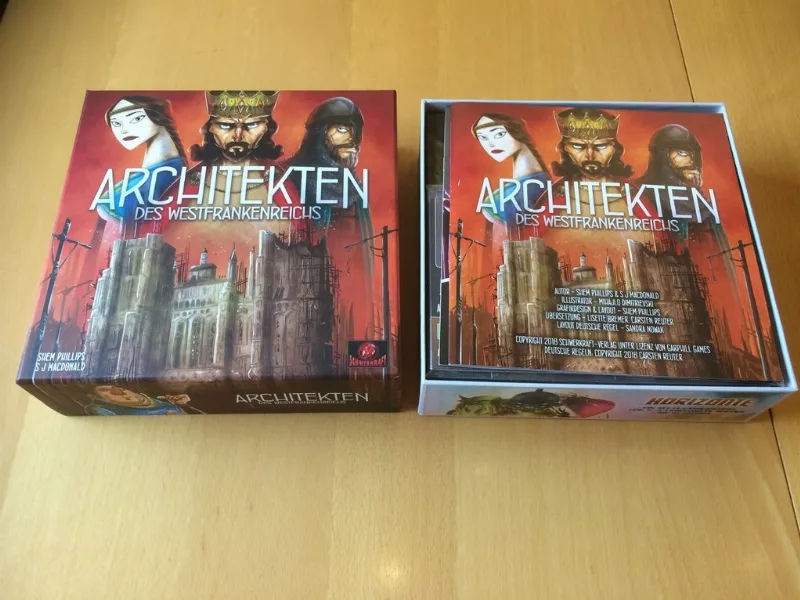Architects Of The West Kingdom Inlay/Organizer