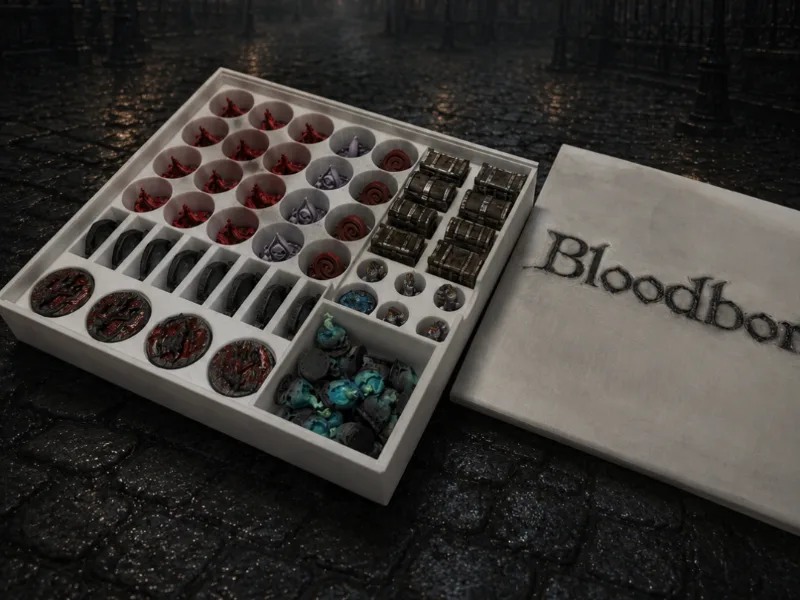 Bloodborne tokens for Bloodborne: The board game