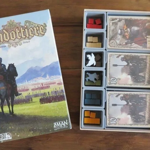 Condottiere Game Insert Organizer (Z-Man 2018 Edition)