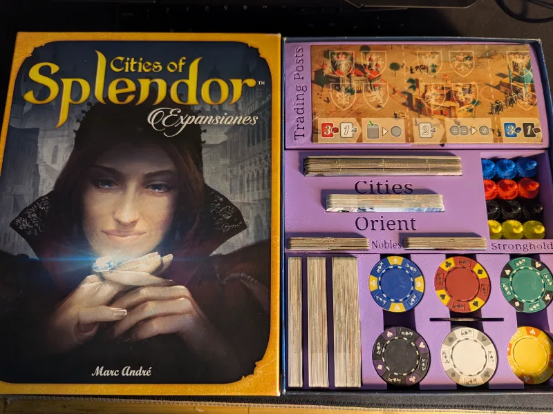 Splendor - Base game and Cities of Splendor
