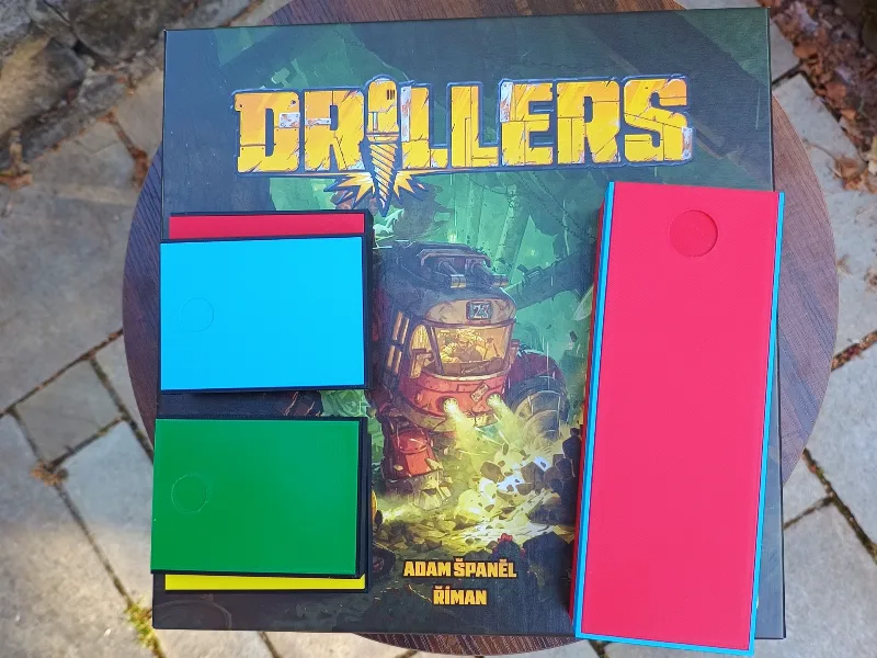 Drillers Board Game Simple Insert