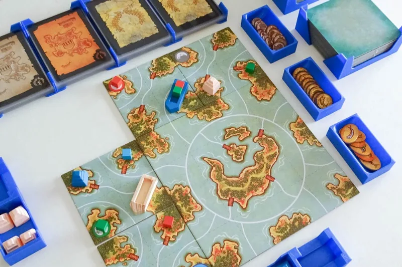 Akrotiri Board Game Insert