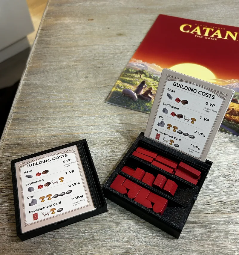Catan Piece Container (6th edition)