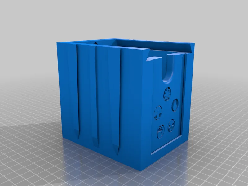 Modular MTG - Magic the Gathering - commander deck box