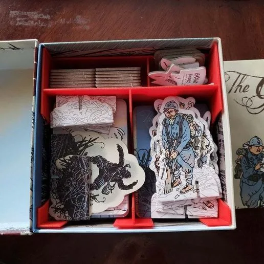 The Grizzled + At Your Orders box insert/organizer